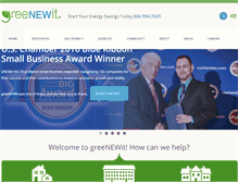 Tablet Screenshot of greenewit.com